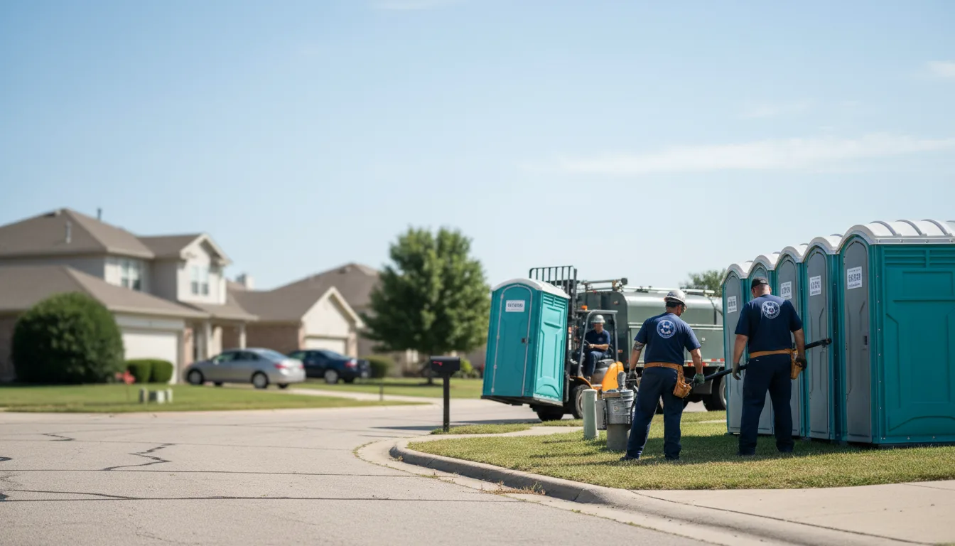 Porta Potty Rental in Valentines, VA near me